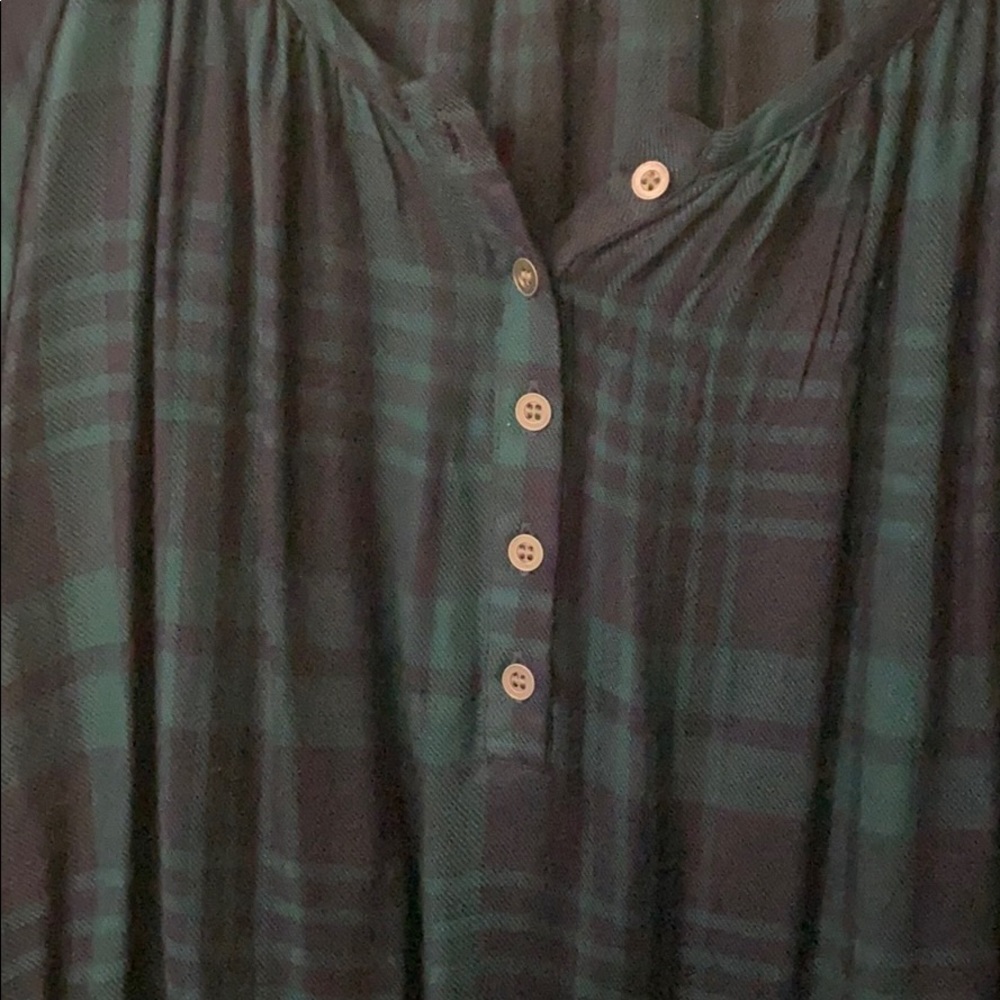 Plaid top - Picture 2 of 4